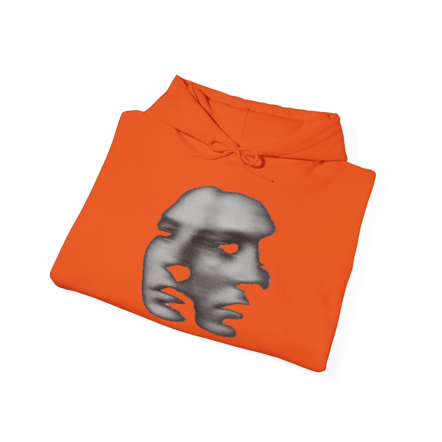 Monochrome Face Hoodie