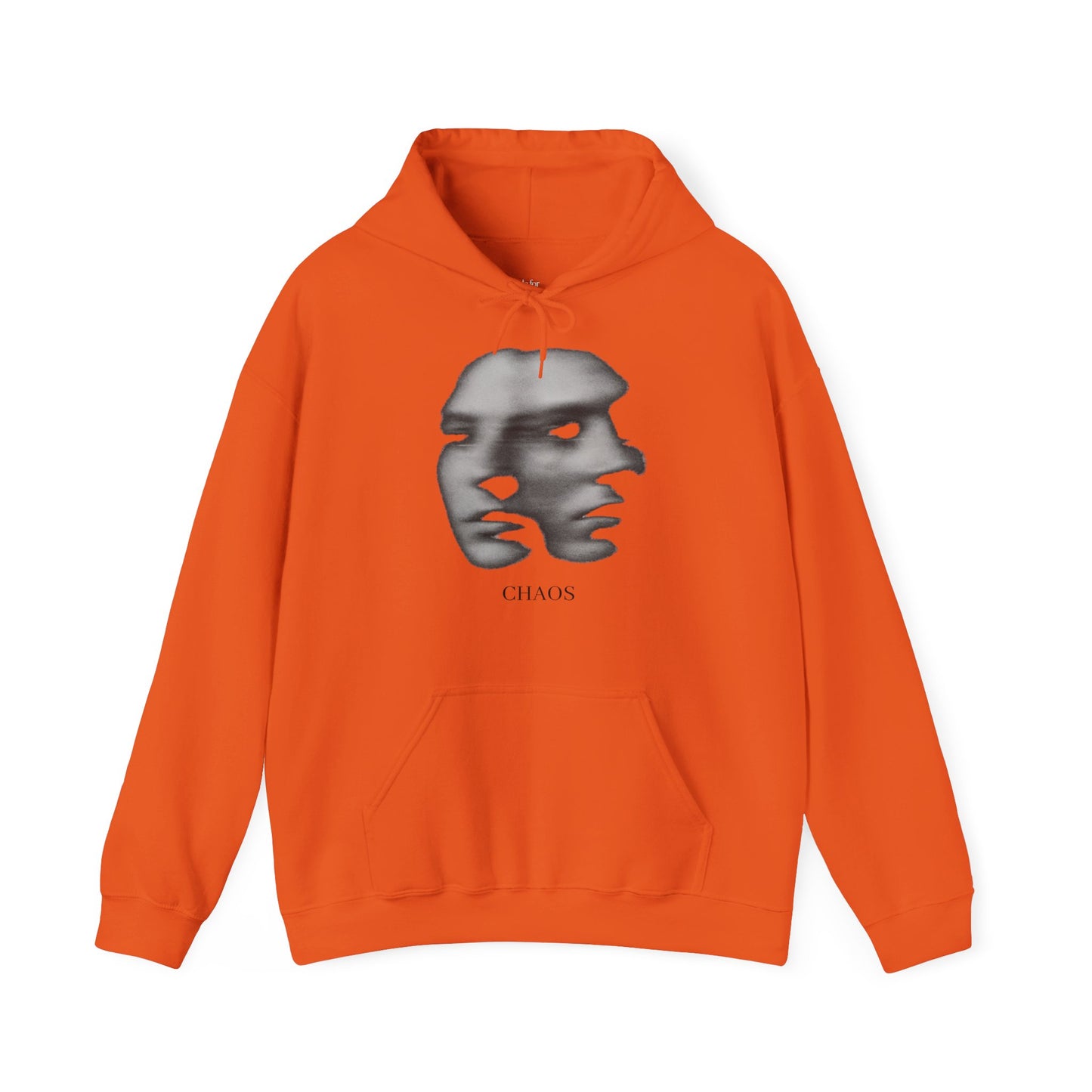 Monochrome Face Hoodie