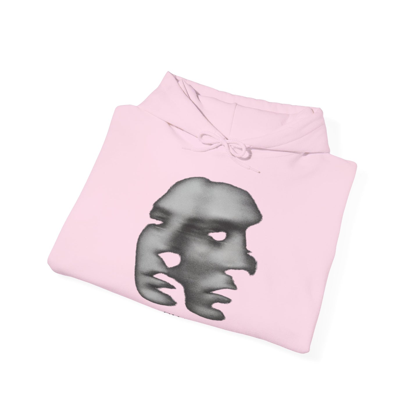 Monochrome Face Hoodie